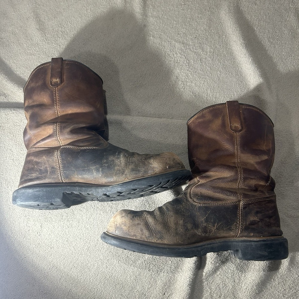 Red Wing 1172 DynaForce 11" Waterproof Leather Pull-On Boots Mens 12 EE Wide